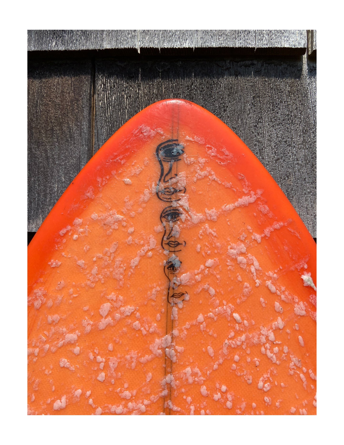 5'10 Mikel Surfboards Twin Fin
