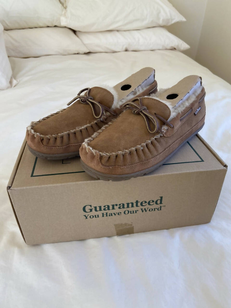 mens ll bean moccasins