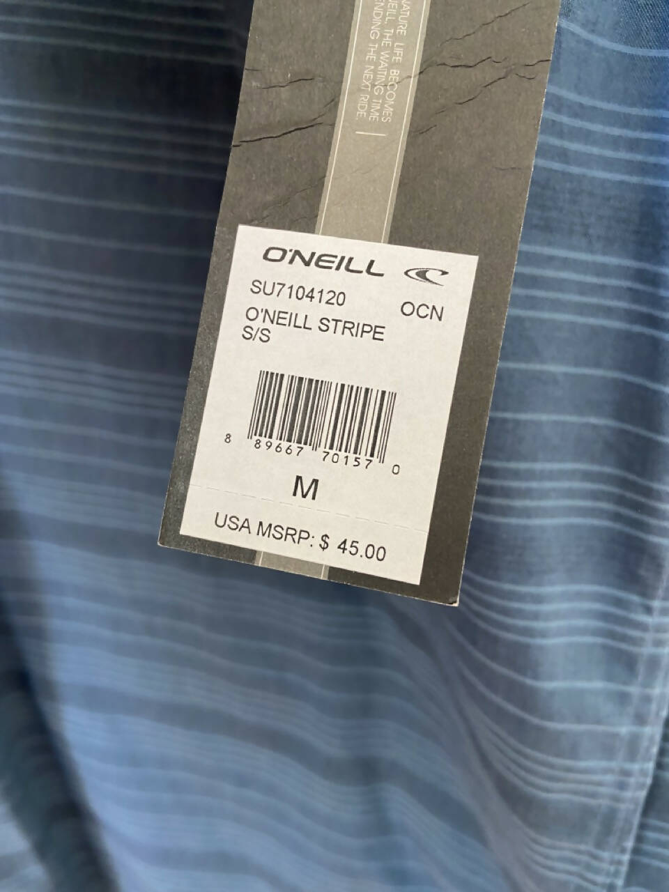 O'neill Short Sleeve Button Up Medium