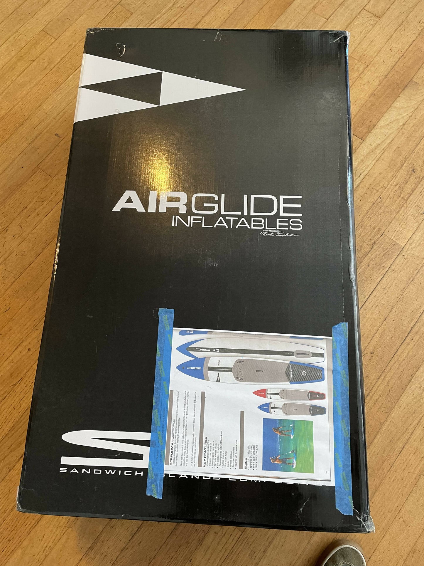 12'6" Air-Glide Inflatable SUP (NEW)