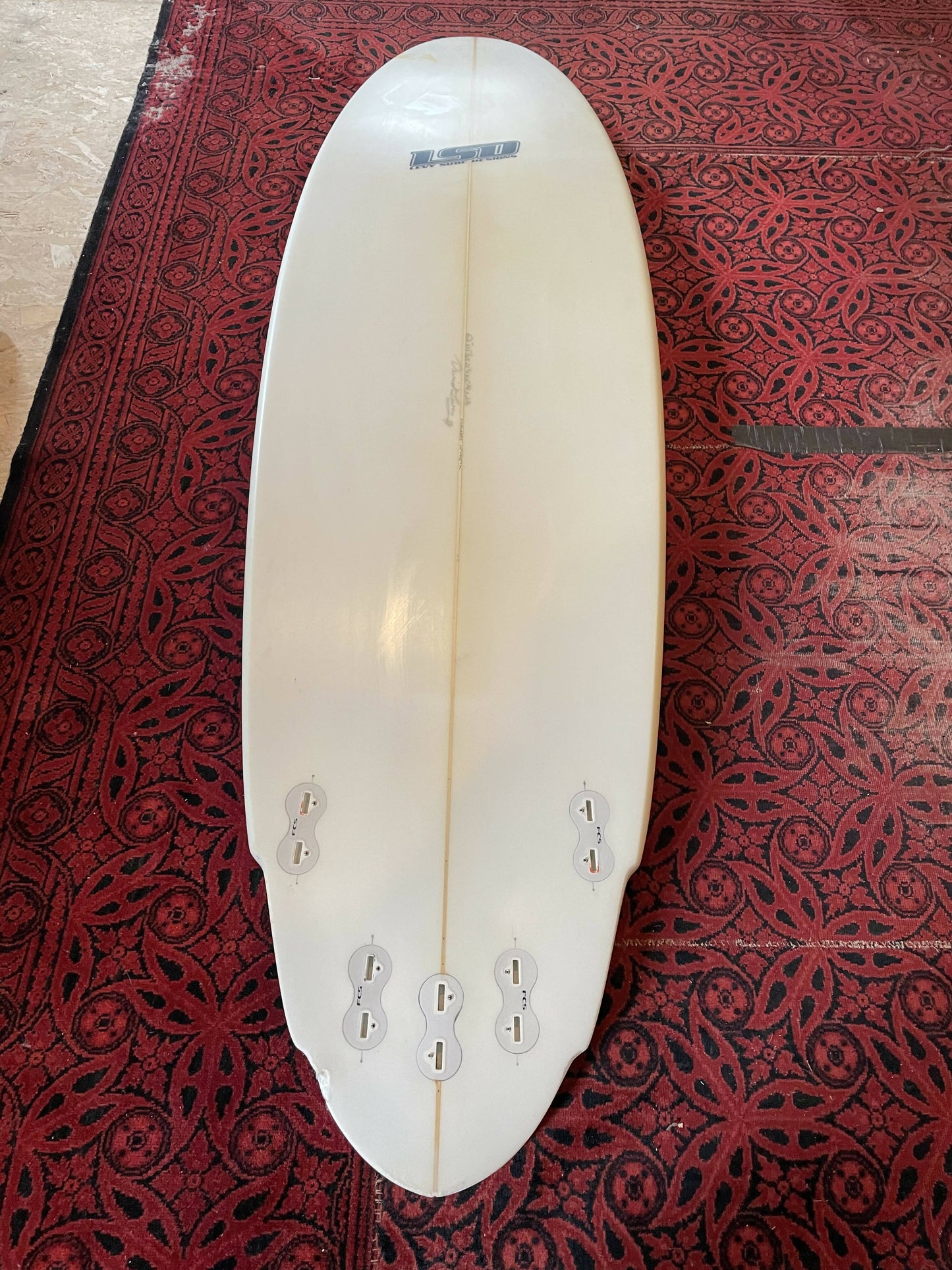 Levy 6'2" 5 Fin Setup