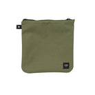 Green zippered pouch with 'FARD' label on a white background