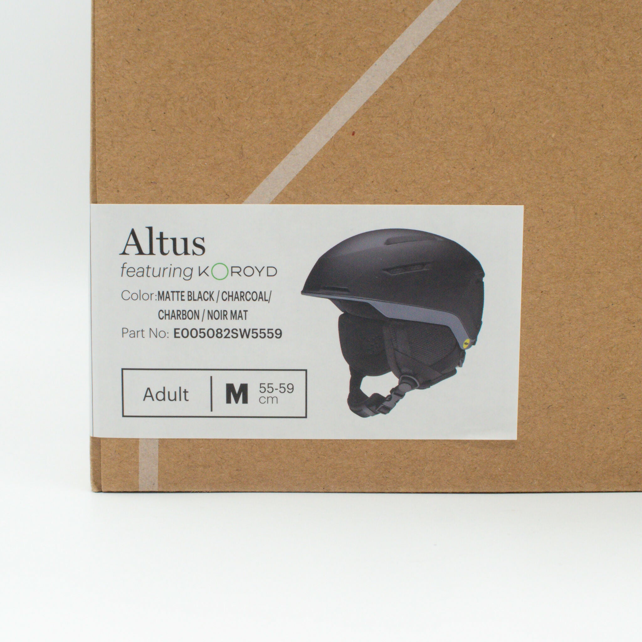 Smith Altus MIPS Snow Helmet Matte Black Adult Medium – Surf