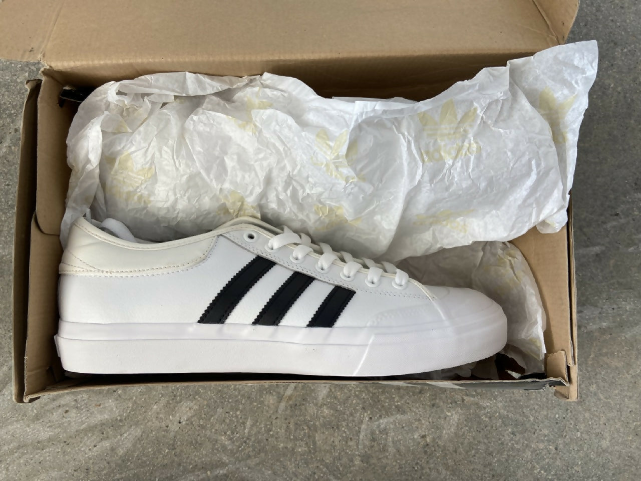 New Adidas Matchcourt White Black Gum BB8557