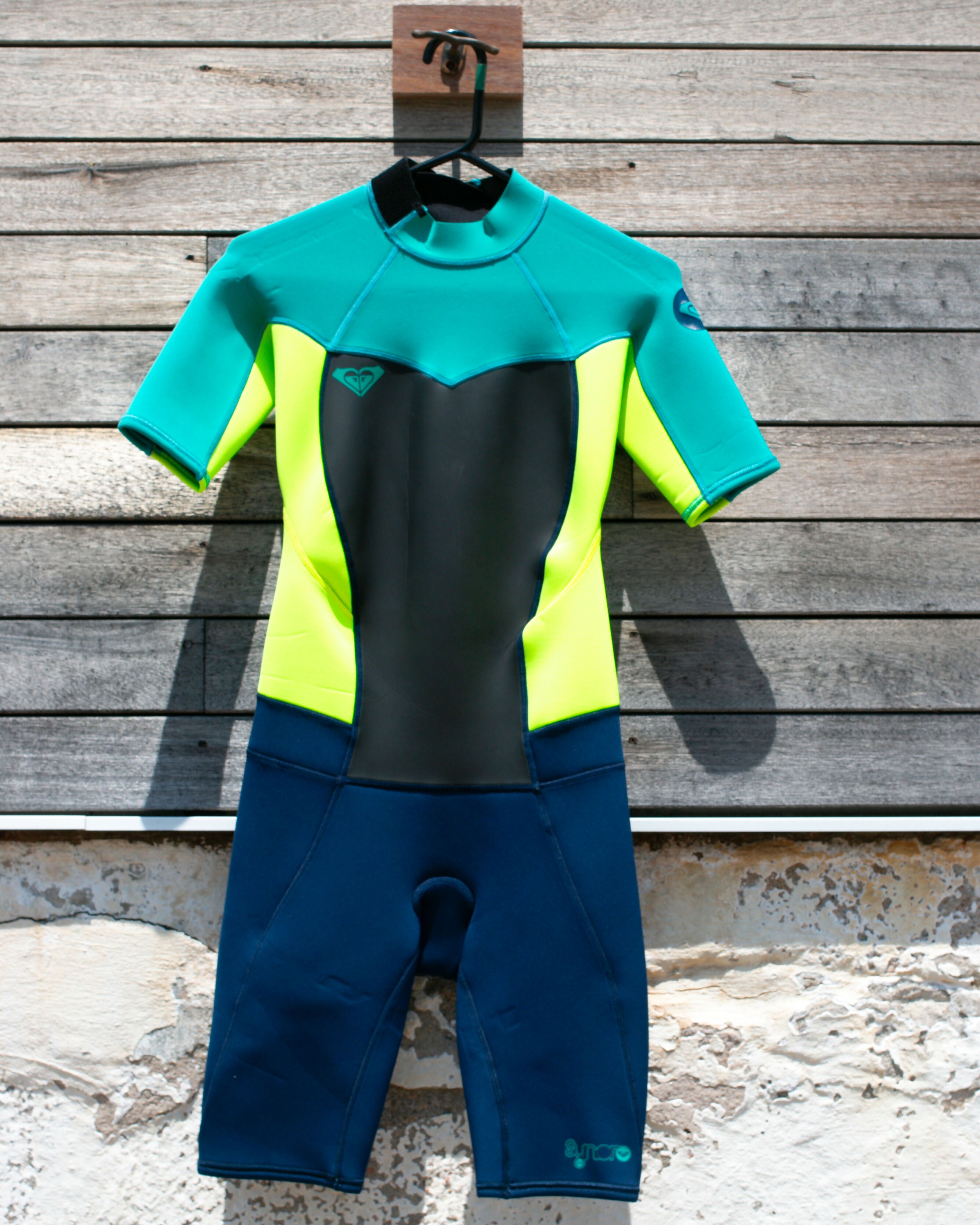 ROXY Syncro 2/2 スプリングウェットスーツ ロキシー ROXY 2/2 SYNCRO BZ LS SP FLATLOCK バックジップ