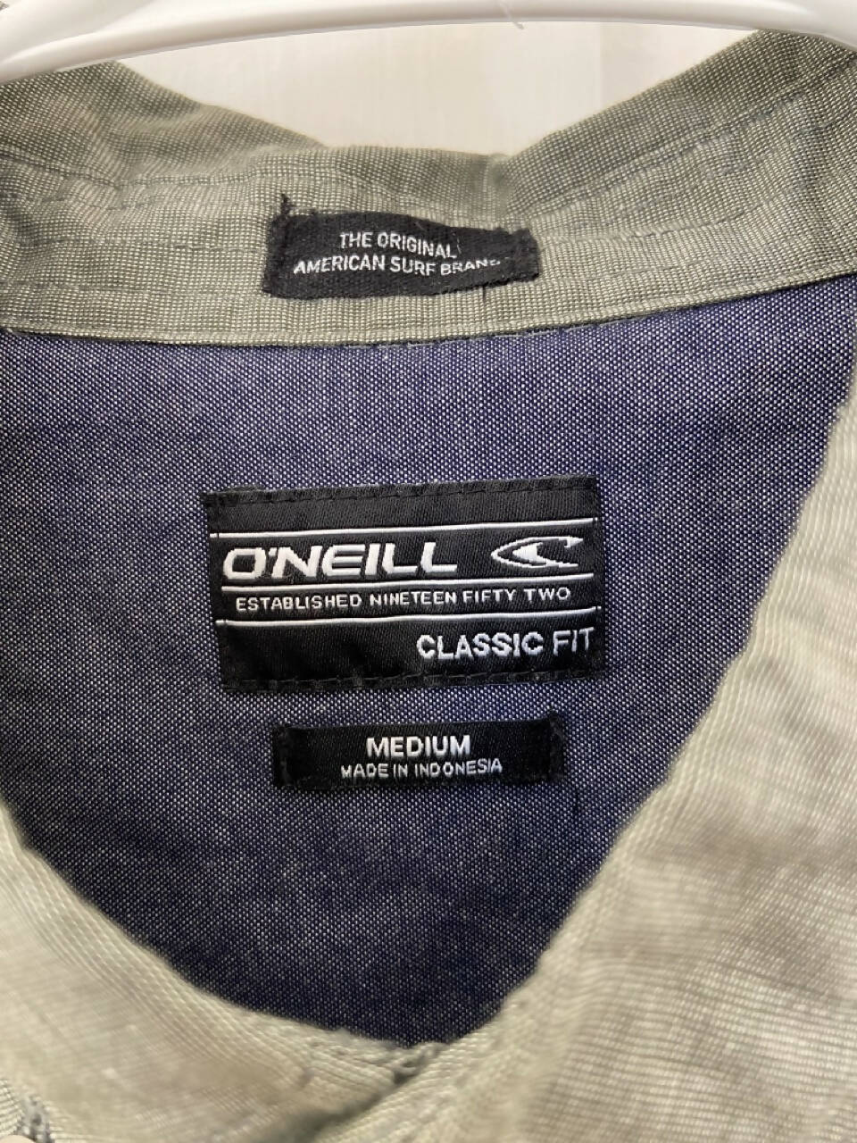 O'neill Short Sleeve Button Up Classic Fit Medium